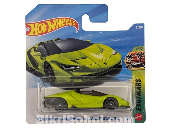 Hot Wheels Lamborghini Centenario Roadstar 2/250 Exoticcars